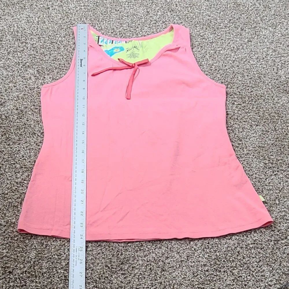 Flamingo Pajamas Nick & Nora Y2k 2000 Size Large - Picture 10 of 15